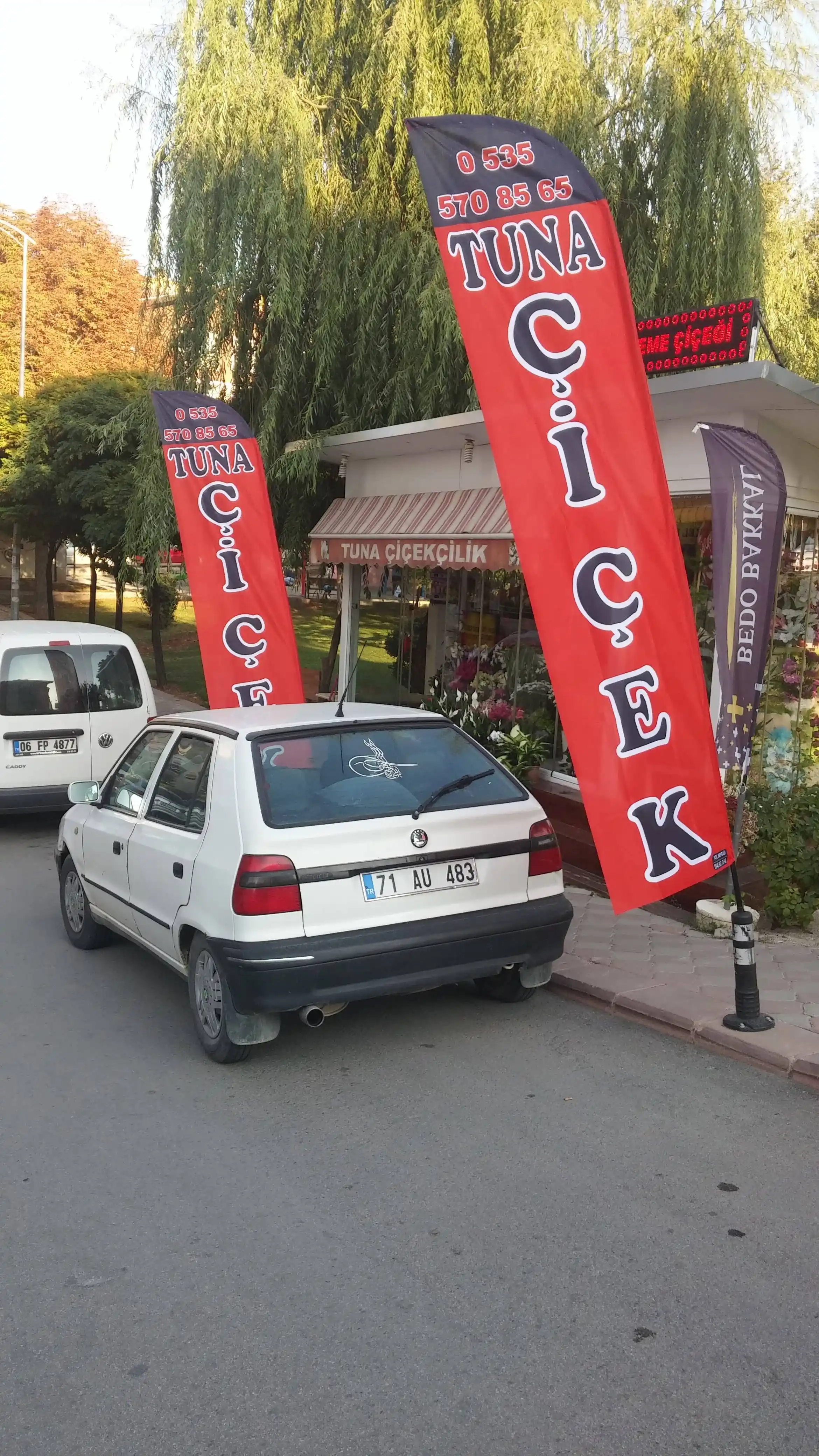 Çiçekçi Yelken Bayrağı-7