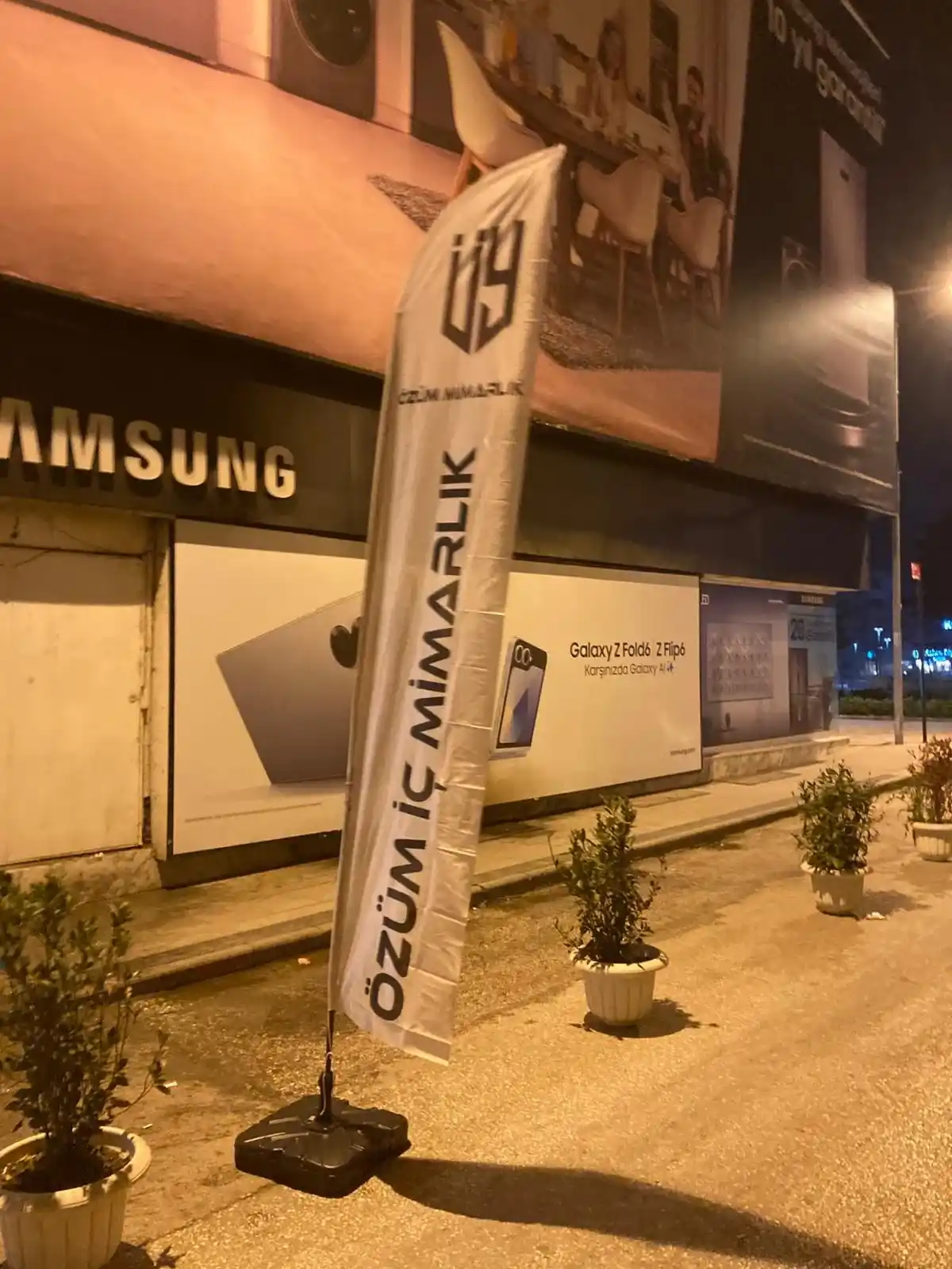 Dekorasyoncu Yelken Bayrağı-14