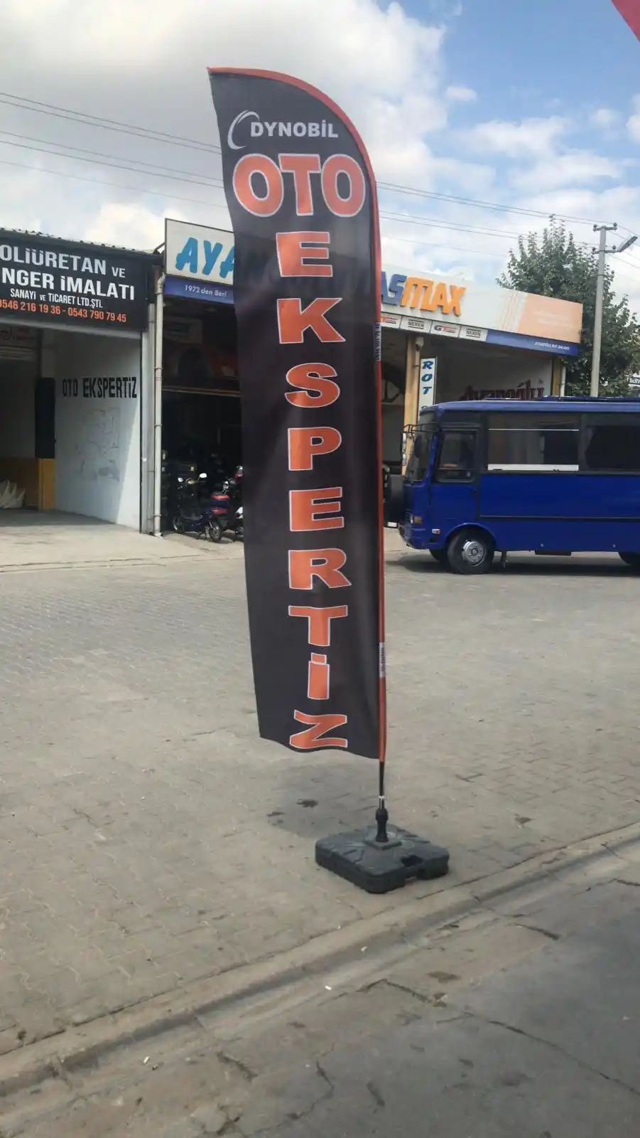 Oto Ekspertiz Yelken Bayrağı-1