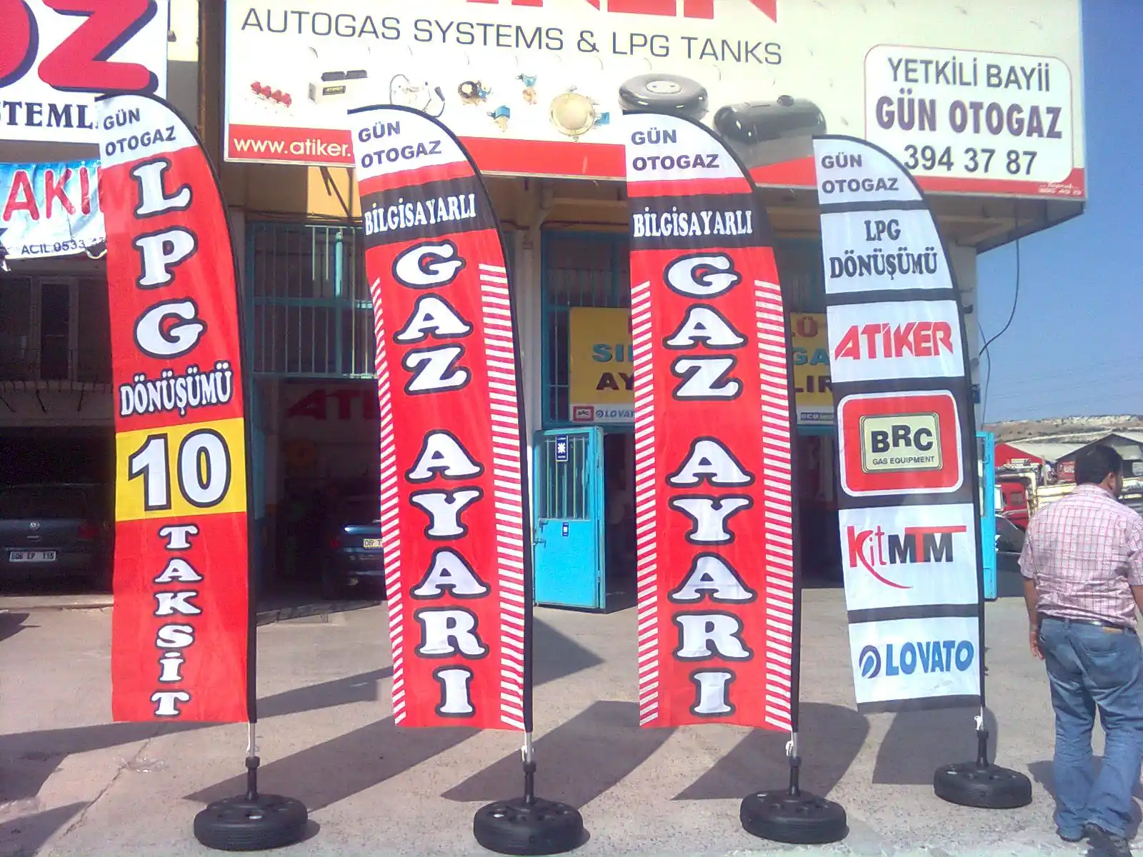 Oto Gazcı Yelken Bayrağı-4