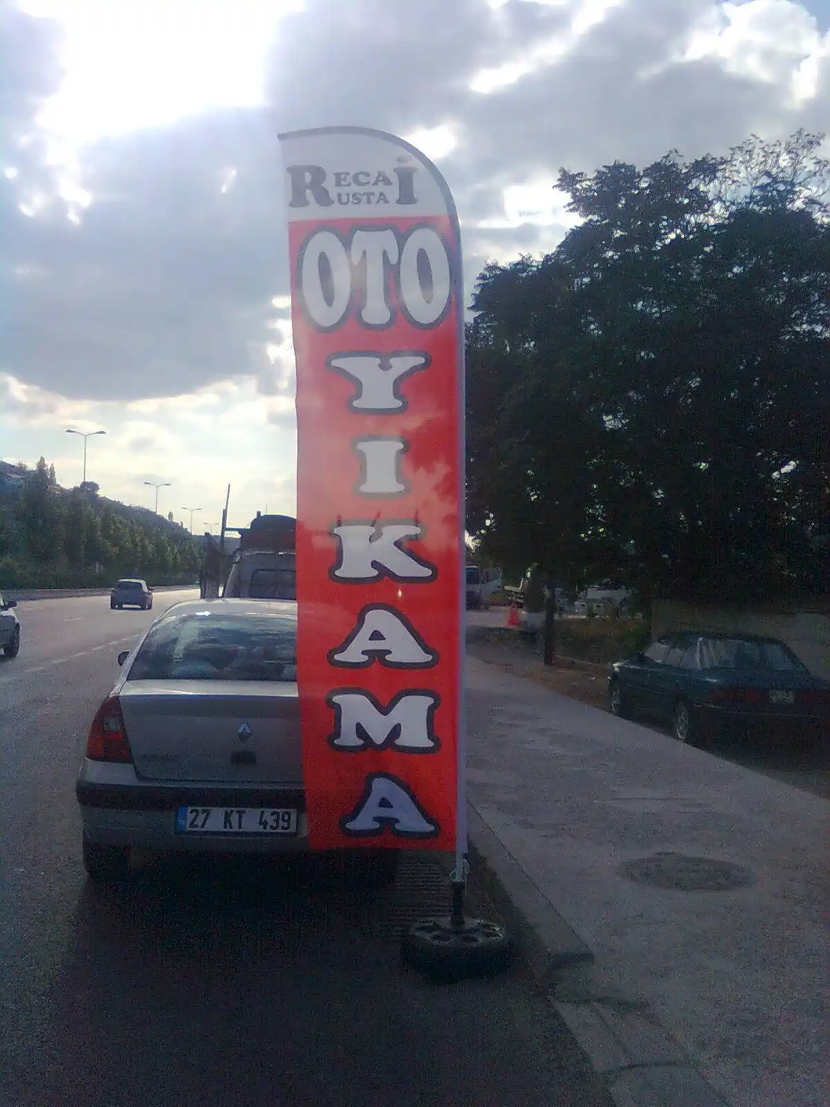 Oto Yıkama Yelken Bayrağı-6