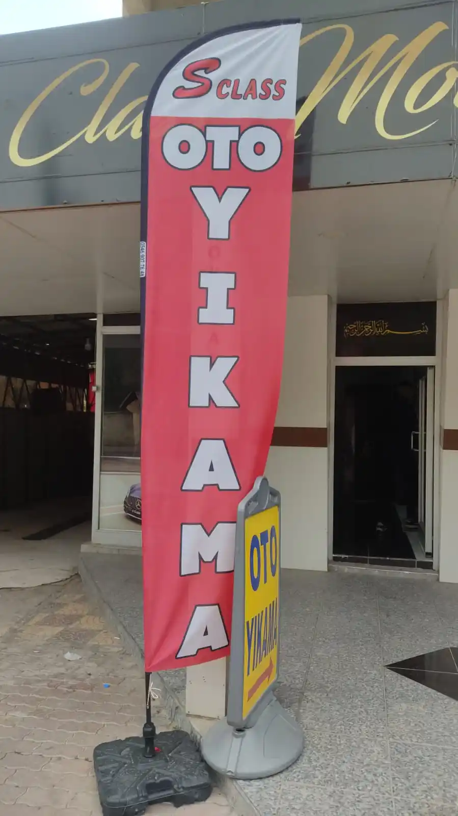 Oto Yıkama Yelken Bayrağı-8