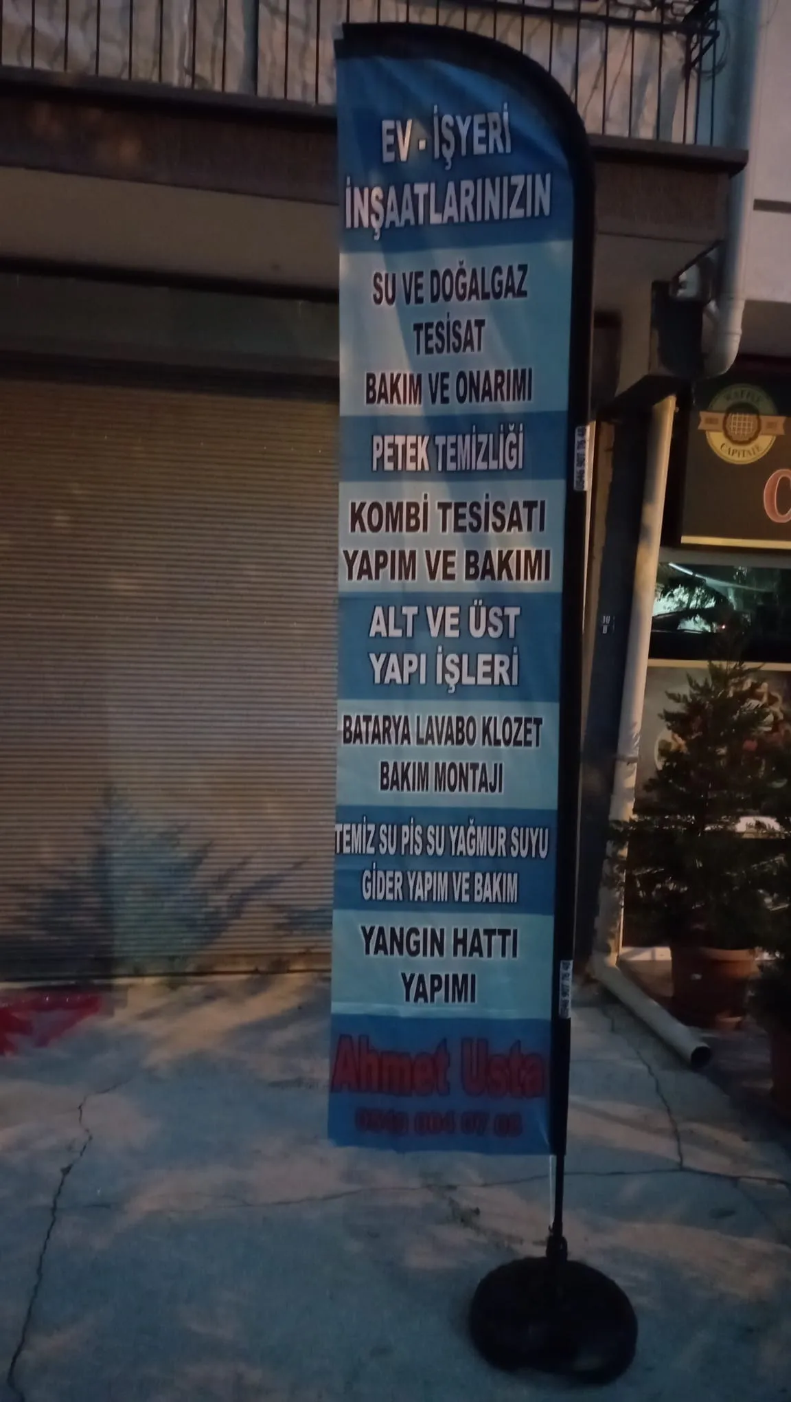 Tesisatçı Yelken Bayrağı-2